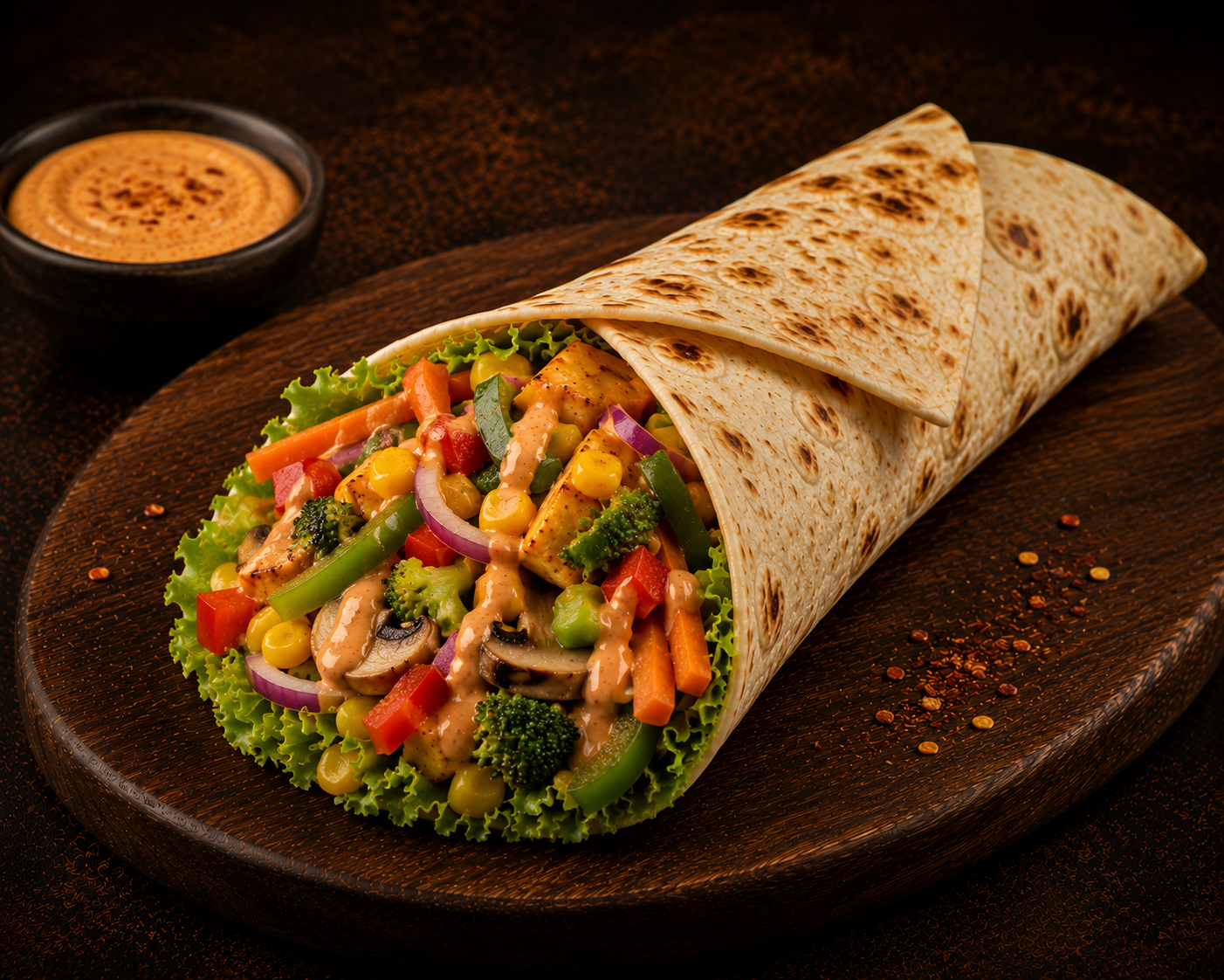 Mix Veg Wrap